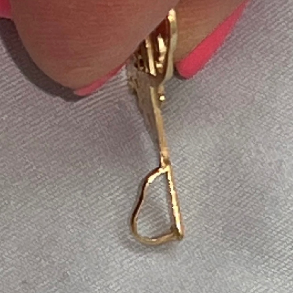 14k Gold God Mother Charm - Picture 4 of 10